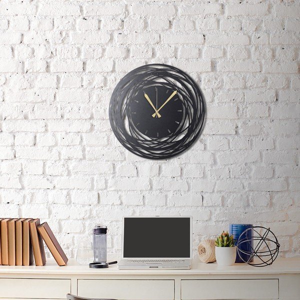 Kovinska stenska ura Ball, ø 50 cm-image-1