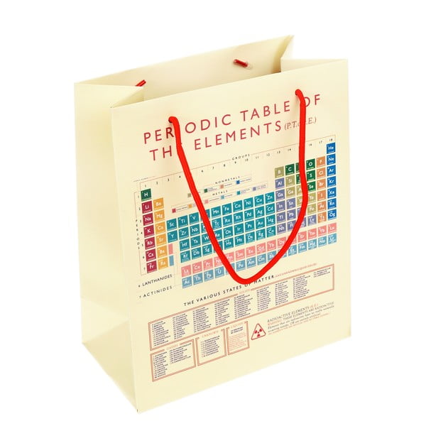 Darilna vrečka 19x23 cm Periodic Table - Rex London