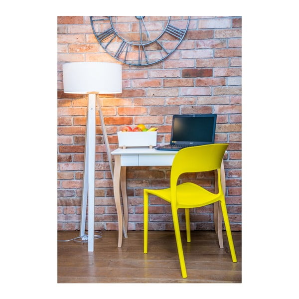 Bela pisalna miza Ragaba Lillo, dolžina 65 cm-image-1