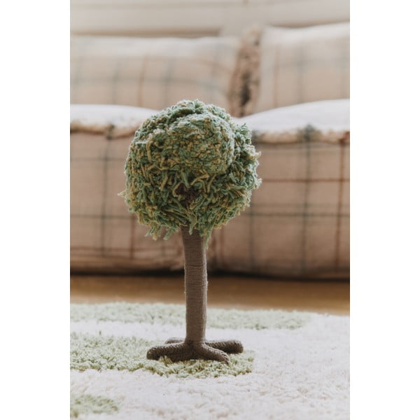 Zeleno-kremno bela bombažna otroška igralna preproga 90x130 cm Hyde Park – Lorena Canals-image-4