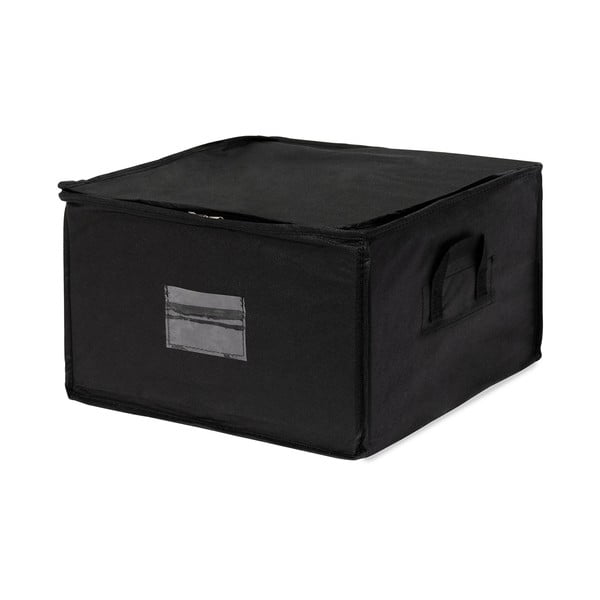 Črna škatla za shranjevanje z zadrgo Compactor Compress Pack, 125 l