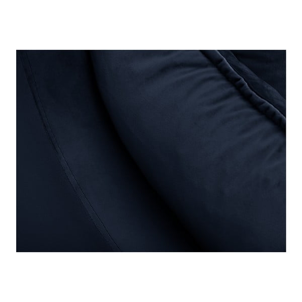 Modra žametna zofa Mazzini Sofas Freesia, 150 cm-image-4