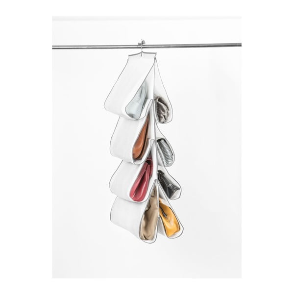 Viseči beli organizator za torbice in vrečke Compactor Handbags Organizer-image-2