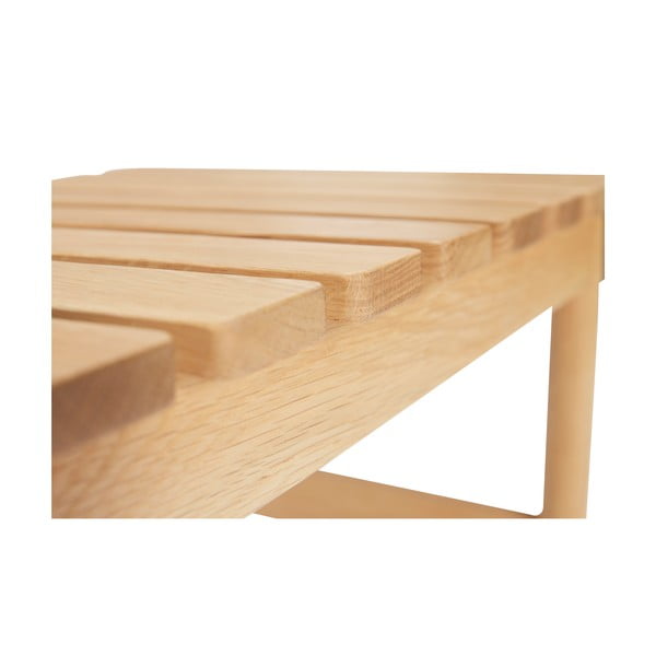 Svetlo rjava klop Row – Hübsch-image-3