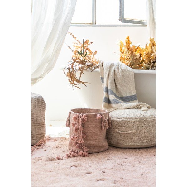 Tekstilna košara ø 30x30 cm Woody – Lorena Canals-image-3