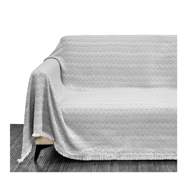 Sivo pregrinjalo za zakonsko posteljo 180x290 cm Up & Down – Casa Selección