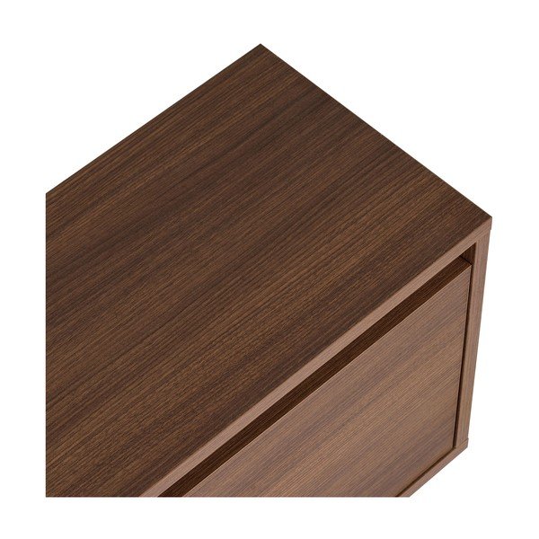 TV omarica v orehovem dekorju v temni naravni barvi 160x42x30 cm Sentinel – Kalune Design-image-3