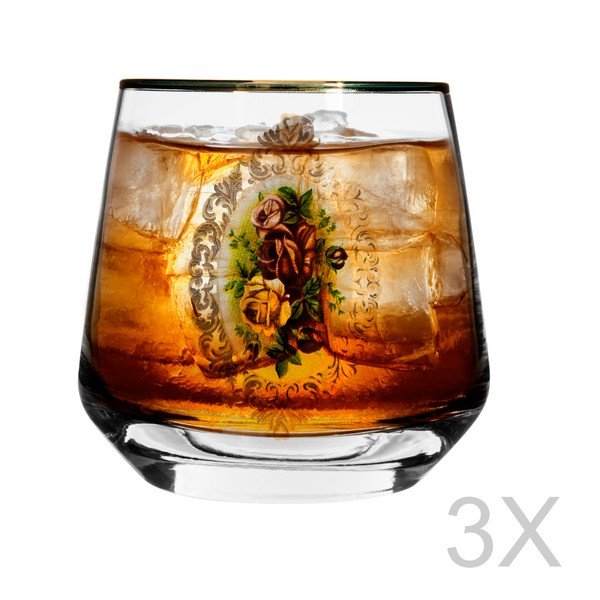 Komplet 3 kozarcev Mezzo Lal, 345 ml-image-3