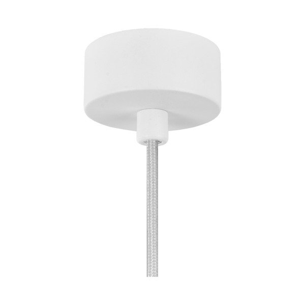 Bela viseča svetilka z detajli v bakreni barvi Sotto Luce Mika, ⌀ 40 cm-image-2