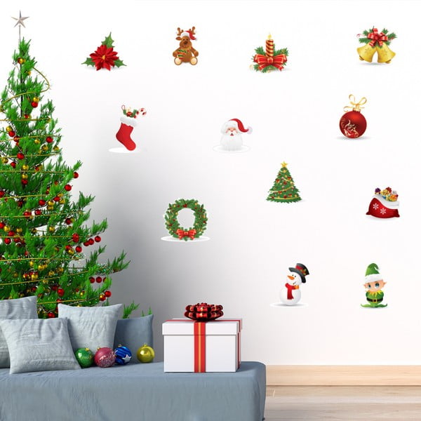 Božične nalepke Fanastick Decoration de Noel
