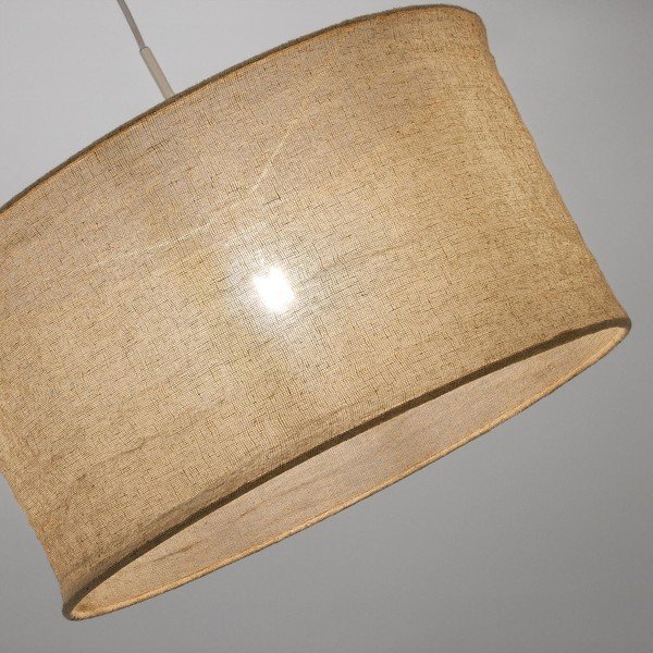 Bež tekstilno senčilo ø 50 cm Mariela – Kave Home-image-1