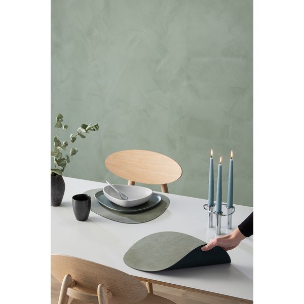 Pogrinjek iz eko usnja 37x44 cm Curve L Double Nupo – LIND DNA-image-1