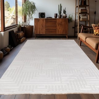 Kremno bela preproga 200x290 cm Sahara – Ayyildiz Carpets