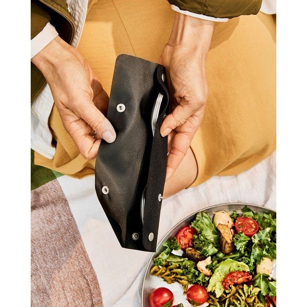 Vilice iz nerjavečega jekla v srebrni barvi v kompletu 4 ks Spork – Black + Blum-image-4