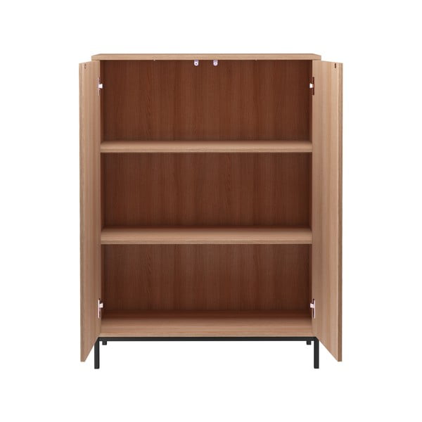 Omarica v hrastovem dekorju v naravni barvi 80x110 cm Celine - Støraa -image-2