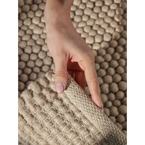 Ročno tkana volnena preproga v naravni barvi 160x230 cm Richmond Diana – Ted Baker-image-2