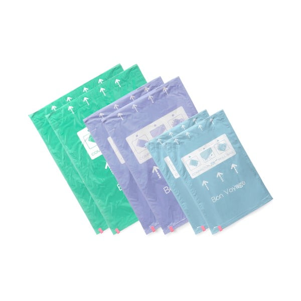 Vakuumske vreče za oblačila v kompletu 6 ks Roll Up S/M/L – Compactor-image-4