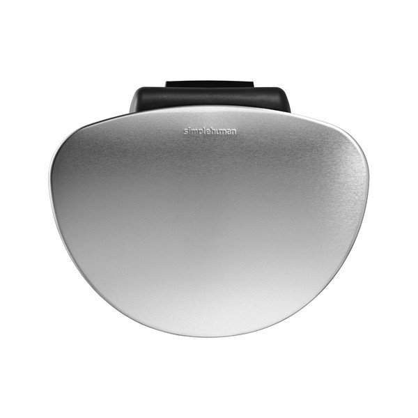 Jeklen koš za smeti s pedalom v srebrni barvi 10 l – simplehuman-image-3