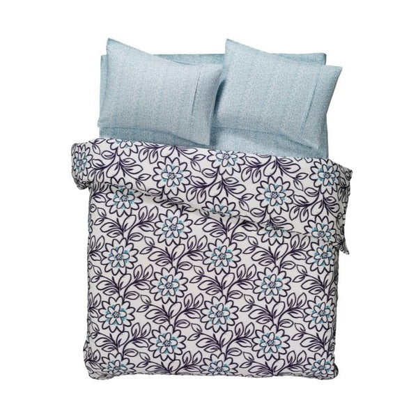 Posteljno perilo in posteljne rjuhe Tempera Blue, 160x220 cm