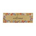 Predpražnik iz kokosovih vlaken 40x120 cm Welcome Floral – Artsy Doormats