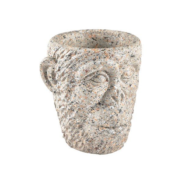 Betonski okrasni cvetlični lonec ø 19 cm Calbe – Villa Collection-image-1