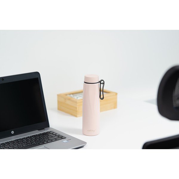 Rožnata termoska 500 ml Fuori – Vialli Design-image-1