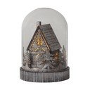 Rjava božična svetlobna dekoracija ø 12,5 cm Kupol – Star Trading