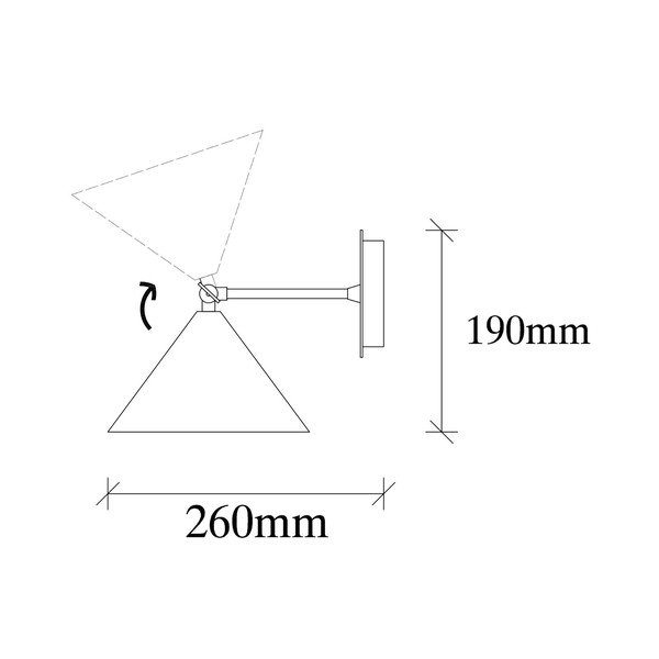 Bela stenska svetilka Berceste – Opviq lights-image-4