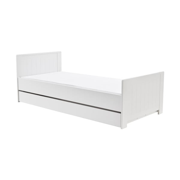 Bela otroška postelja 90x200 cm Blanco – Pinio