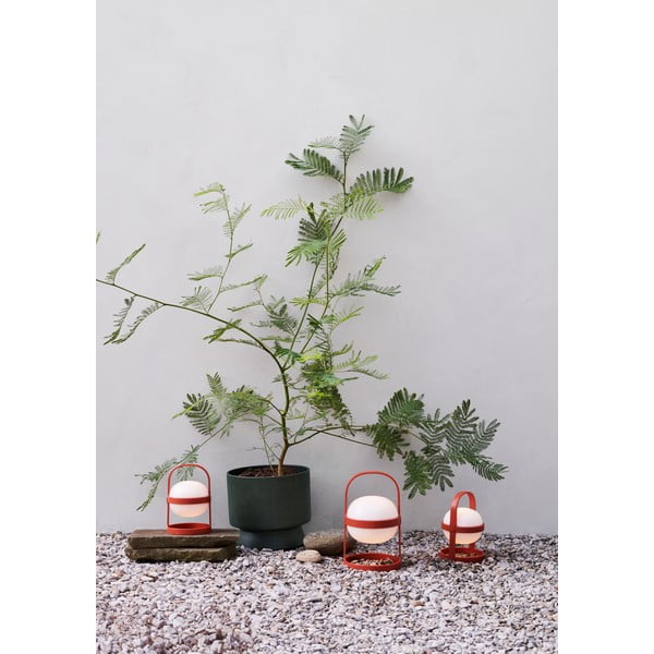 LED prenosljiva zunanja svetilka s solarnim panelom in USB ø 12 cm Soft Spot – Rosendahl-image-3