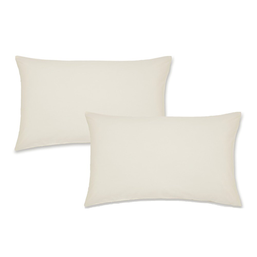 Prevleke za vzglavnik v kompletu 2 ks iz perkala Easy Iron Percale