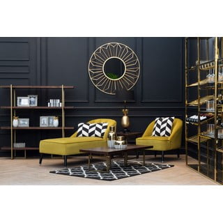 Rjava okrogla mizica 60x120 cm Brando – Premier Housewares