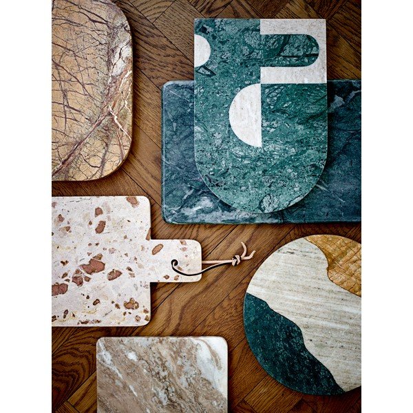 Marmorni dekorativni pladenj 20x20 cm Gabrielle – Bloomingville-image-4