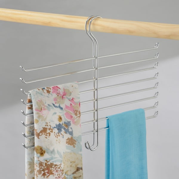 Kovinsko stojalo za šale in rute iDesign Classico, 40 x 32 cm-image-1