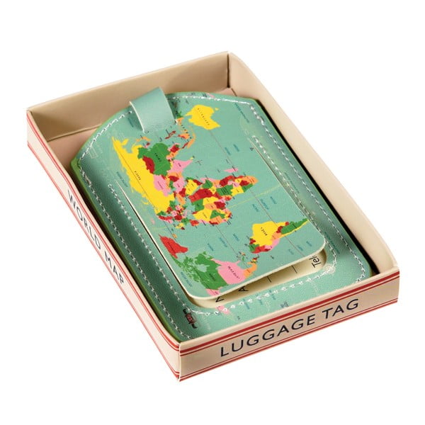 Oznaka za prtljago Rex London World Map-image-3