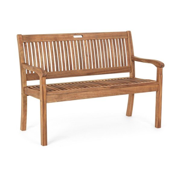 Vrtna klop iz masivnega lesa v naravni barvi Noemi – Bizzotto-image-2