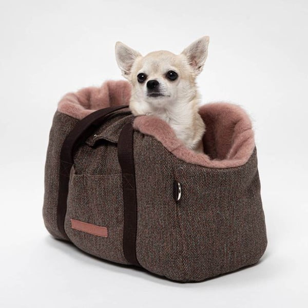 Torba za prenašanje psov 26x36 cm Milano Herringbone S – Cloud7-image-1