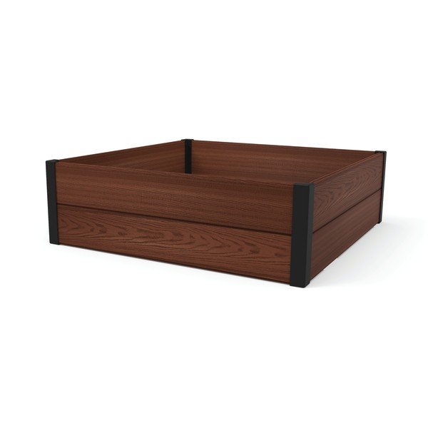 Rjava škatla za rože Keter Maple Square