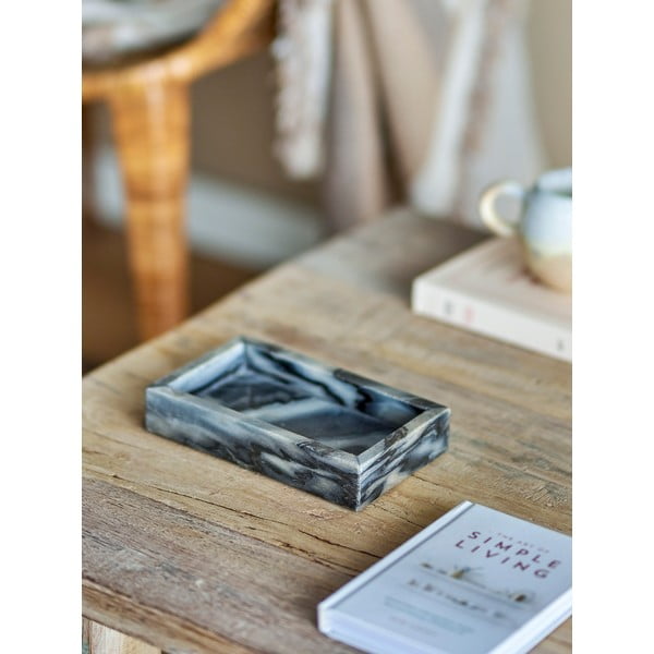 Marmorni dekorativni pladenj 10x17.5 cm Feliza – Bloomingville-image-1