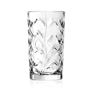Komplet 6 kristalnih kozarcev RCR Cristalleria Italiana Abelie, 360 ml