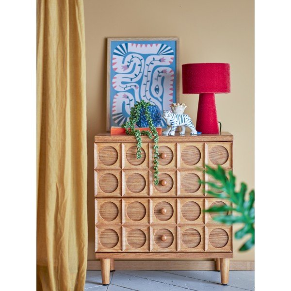 Komoda v dekorju jelke v naravni barvi 56x61x35 cm Vester – Bloomingville-image-2