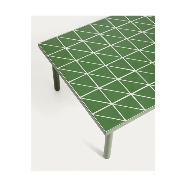 Vrtna klubska mizica s keramično ploščo 61x122 cm Maurina – Kave Home-image-3