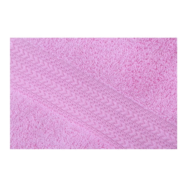 Rožnata brisača iz čistega bombaža Foutastic, 70 x 140 cm-image-2