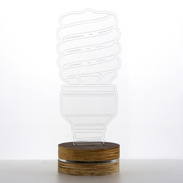 3D namizna svetilka Twist-image-2