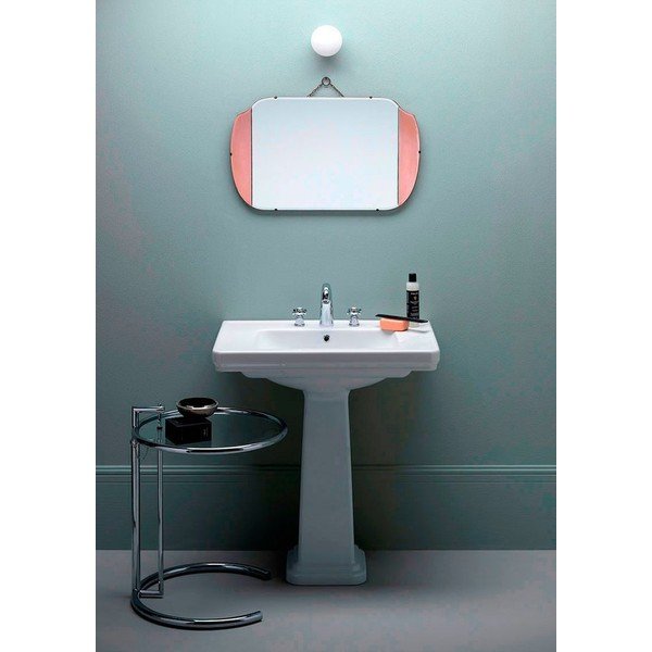 Bel keramičen umivalnik 90x50 cm Classic – Sapho-image-1