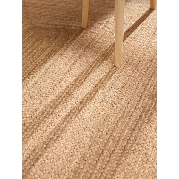 Obojestranska ročno tkana preproga iz jute v naravni barvi 160x230 cm Sharmila Natural Brown – Hanse Home-image-4