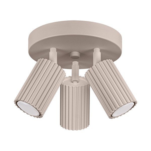 Sivorjavo kovinsko točkovno svetilo Gleam – Sollux