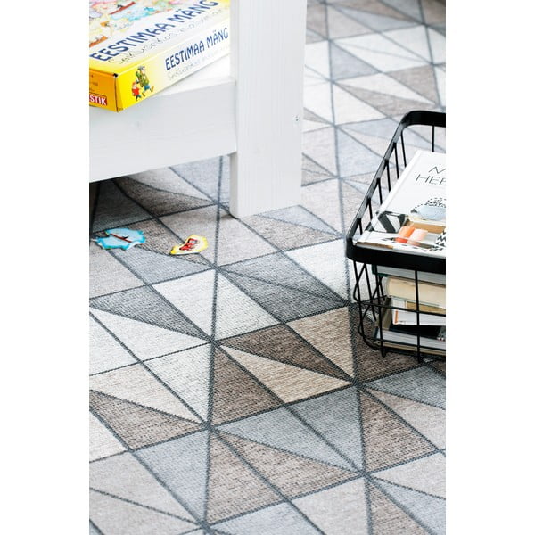 Siva otroška preproga 230x160 cm Treski - Narma-image-4