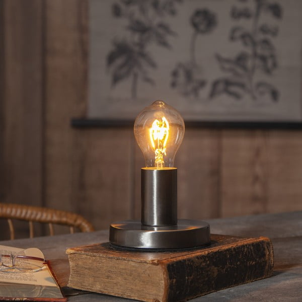 LED filament zatemnitvena žarnica s toplo svetlobo z žarnico E27, 4 W Spiral Filament – Star Trading-image-1