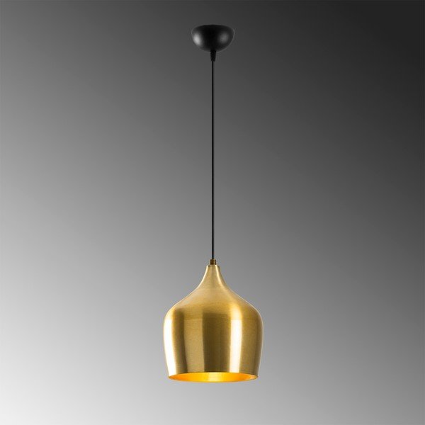 Viseča svetilka v zlati barvi s kovinskim senčilom ø 22 cm Dodo – Opviq lights-image-4